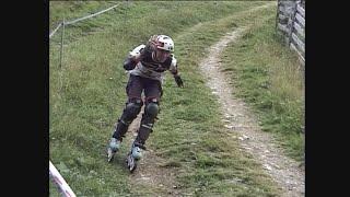 Downhill Offroad Inline Skating and Skateboarding  Savognin 2. Sept. 2000