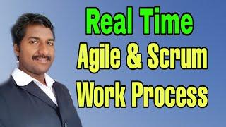 Agile Methodology Work Process (Telugu)