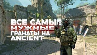 Все Самые НУЖНЫЕ ГРАНАТЫ На ANCIENT в КС2 #counterstrike #cs2 #donk #ancient #гайд #гайды