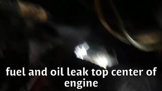 2001 ford f250 7.3 diesel leak oil leak misfire