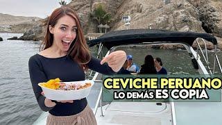 Preparando CEVICHE en ALTAMAR - Conociendo ANCÓN ️