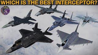 F-14, F-15, F-16, F-18, F-35, Typhoon: Which Is The Best Interceptor? (WarGames 20) | DCS