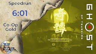 The Crow Demons of Otsuna in 6:01 - Co-Op Gold - Ghost of Tsushima Legends Speedrun