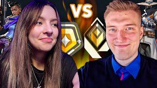 Mečiau iššūkį VALORANT profesionalui | Gold rank VS Radiant