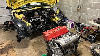 Changing It All Up. K Swap Mini Cooper Build Episode 30