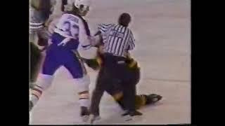 Dave Brown vs Gino Odjick Round 1