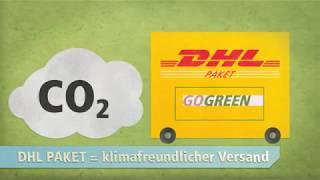 DHL Paket Info-Spot "GOGREEN"