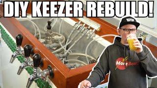 DIY KEEZER BUILD With Duotight Fittings, EVABarrier Tubing, and KOMOS Draft! | MoreBeer!