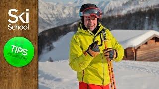 How To Hold Your Ski Poles - Beginner Skiing Lessons