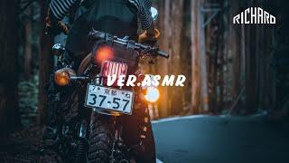 [Ver.ASMR] YAMAHA SR400  爽快な朝、バイクとコーヒーの朝活ver.2 | 単気筒バイクのサウンド | 自然の音 | 睡眠 | 集中