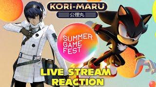 Kori-Maru REACTS TO SEGA & ATLUS titles @ Summer Game Fest 2024