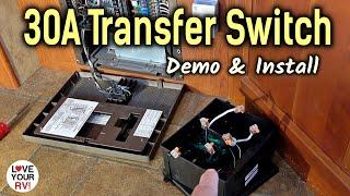 30 Amp RV Power Transfer Switch Installation - Go Power! TS-30