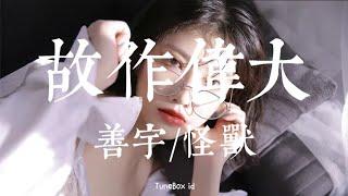 善宇/怪兽 - 故作伟大 | Lyrics Music Videos 2025 | Indo Lirik | TikTok Douyin