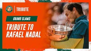 Grand Slams tribute to Rafael Nadal