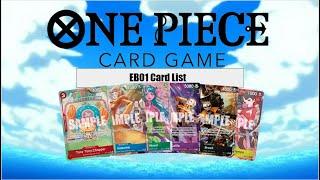 One Piece Card Game | EB01 Card Review