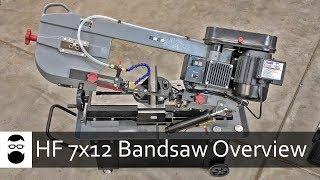 Harbor Freight 7x12 Bandsaw Overview (New Model)