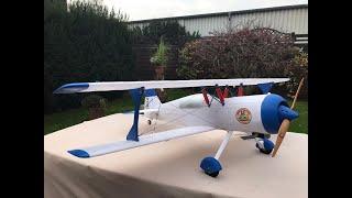 Maidenflight Eclipson Pitts S12 PLA Version (3d printed biplane)