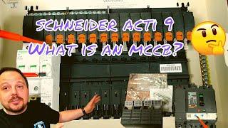 Schneider Acti9 RCBO and Acti9 distribution board. NO FLYLEADS!!! Plus what is an MCCB?