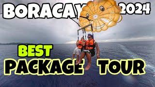 BORACAY TRAVEL AGENCY PACKAGE TOUR | BORACAY 2024 | PARASAILING | MOTOJAKE