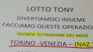 FORMULETTA per ambo secco super regalo di tony