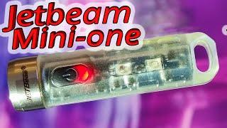 Trail trek review Jetbeam mini one keychain flashlight 500 lumen EDC flashlight