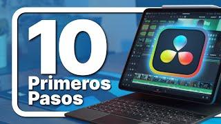 ️ 10 PRIMEROS PASOS con DAVINCI RESOLVE para IPAD