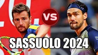 Riccardo Bonadio vs Fabio Fognini SASSUOLO 2024
