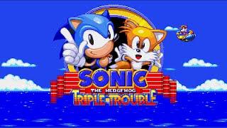 Sonic Triple Trouble 16-Bit (V1 Release)  Story Mode Playthrough (1080p/60fps)