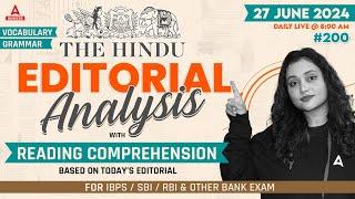 Editorial Analysis | 27th June 2024 | Vocab, Grammar, Reading, Skimming | Rupam Chikara