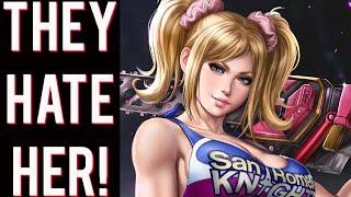 DEFEAT THE MALE GAZE! Woke games media REFUSES to review Lollipop Chainsaw RePop! IGN wants her gone