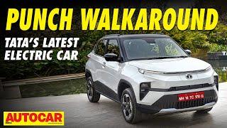 Tata Punch EV walkaround - Punch electric is here! | First Look | Autocar India