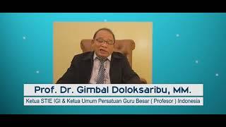 Testimoni Ketua STIE International Golden Institute Jakarta