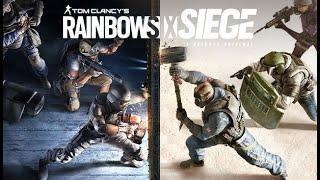 Playing rainbow six seige to get better.