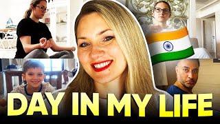 Day In The Life of a Foreigner Family Living in INDIA 