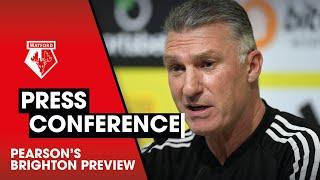 "WE'VE GOT OURSELVES BACK IN CONTACT" | PEARSON'S BRIGHTON PREVIEW