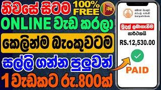 Passive Income Sri Lanka | Earn Money Online Sinhala | Online Job Sinhala