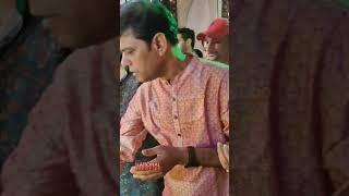 Yeh Rishta Kya Kehlata Hai Serial Actor Samridhi Shukla ,Rohit Purohit and Gravita Doing GaneshAarti