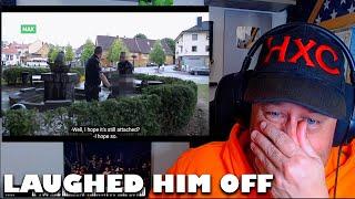 Drunk man makes Norwegian police laugh (English subtitles) REACTION!