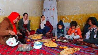 Daily Routine Village life in Afghanistan | Rural Life in Bamyan | Mountain life| Cooking Biryani