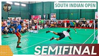 SHIJAS/HARI VS AMBILI/ATHUL: SOUTH INDIAN OPEN BADMINTON TOURNAMENT 2024