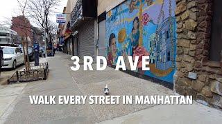 Walking Manhattan | Third Avenue (3rd Avenue) w/ Cooper Square, the Bowery, & Park Row