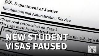 Trump administration pauses new student visa appointments worldwide
