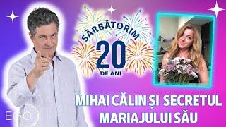 Secretul căsniciei de 20 de ani a lui Mihai Călin: ”Este cumva ca în pat”