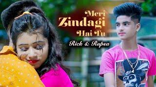 Meri Zindagi Hai Tu️Hindi New SongJubin NautiyalRick Rupsa️Cute Love StoryUjjal Dance Group