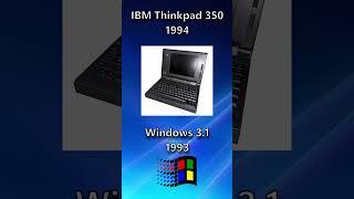 ️ Every Windows Version with computers from the era! #windows #shorts