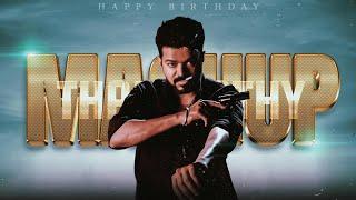 Thalapathy Vijay Birthday Special Mashup 2024 | AR CUTS & REMIX