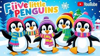 " Sing Along: Five Little Penguins - Fun Nursery Rhymes for Kids! "