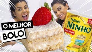 O MELHOR BOLO DE LEITE NINHO DO MUNDO