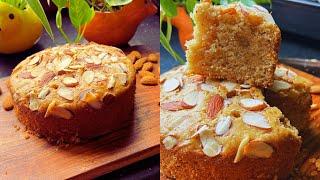 No Oven ,Eggless Almond Cake recipe ||No Maida Almond Cake||Almond Cake In Cooker