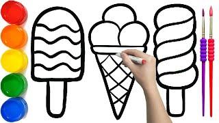 How to Draw Ice Cream Easy for Beginners - Ks Art